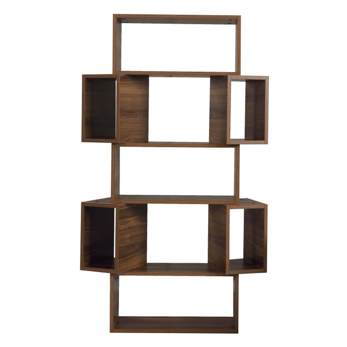 Hanah Home Estantería Box - Walnut
